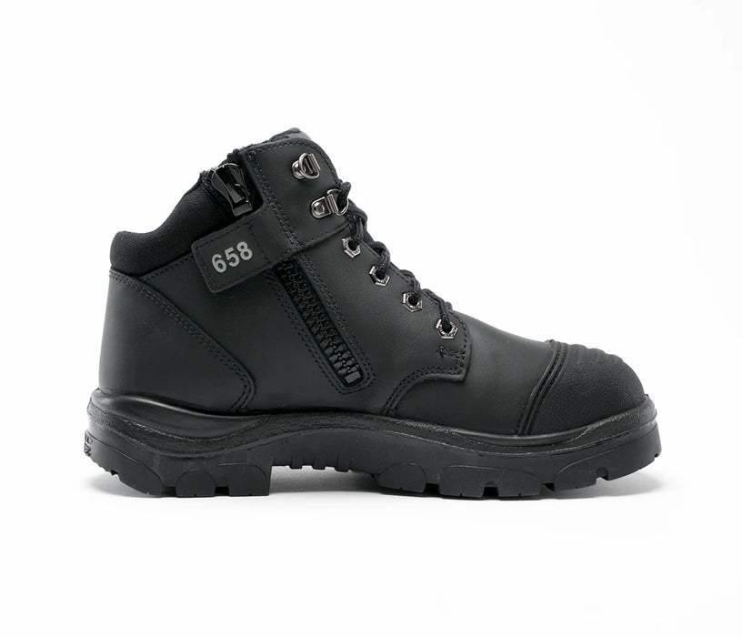 Steel Blue Parkes Zip Scuff S3 Black Safety Boot