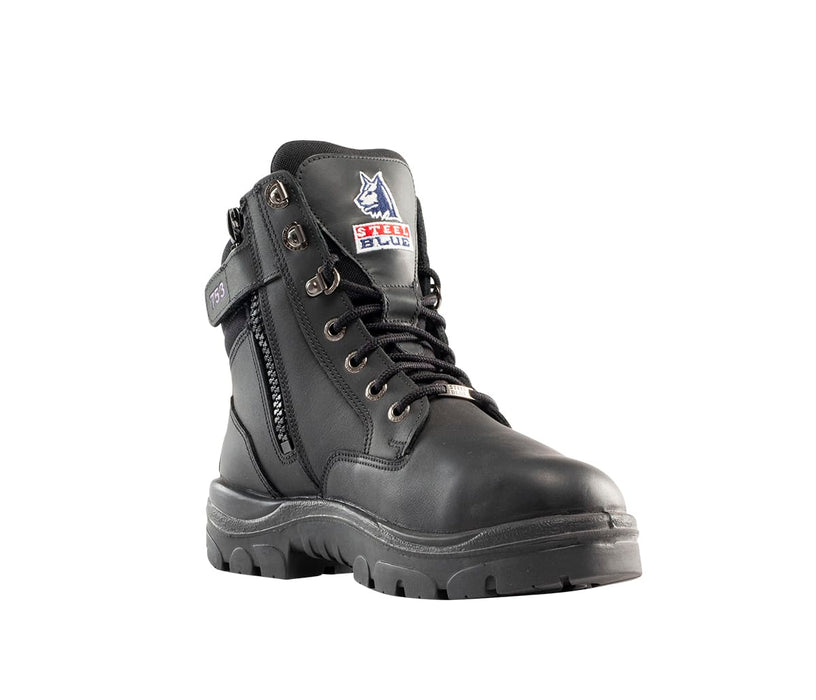 Steel Blue Southern Cross Zip Ladies Met S3 Safety Boot