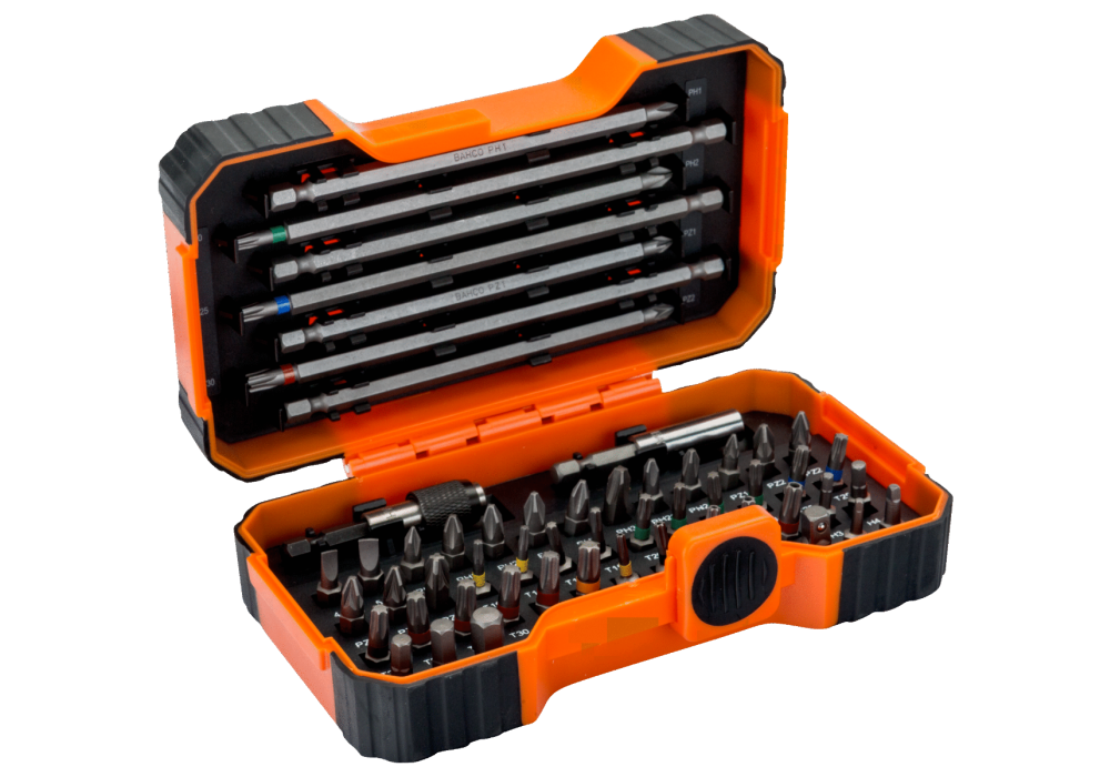Bahco 54 Piece Colour Coded Bit Set