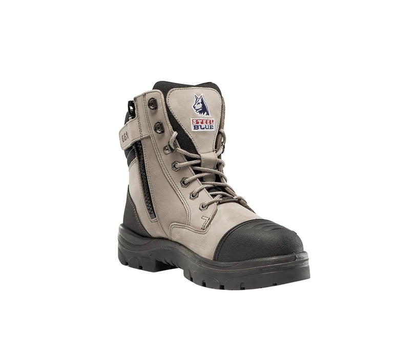 Steel Blue Southern Cross Zip Scuff Slate S3 Safety Boot