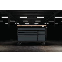 BUNKER® 10 Drawer Workbench Roller Tool Cabinet, 56",