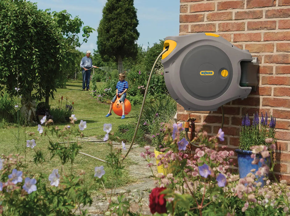 HOZELOCK - Auto Reel 20m wall-mounted hose reel