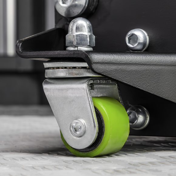 Sealey Low Profile Trolley Jack with Rocket Lift 3 Tonne - Green