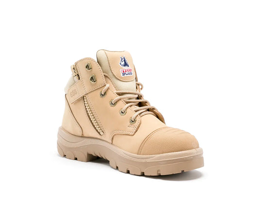 Parkes Zip Scuff S3 Sand