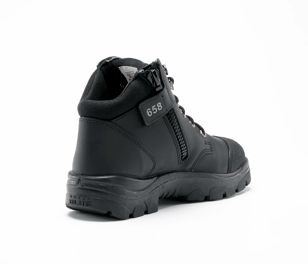 Parkes Zip Scuff S3 Black