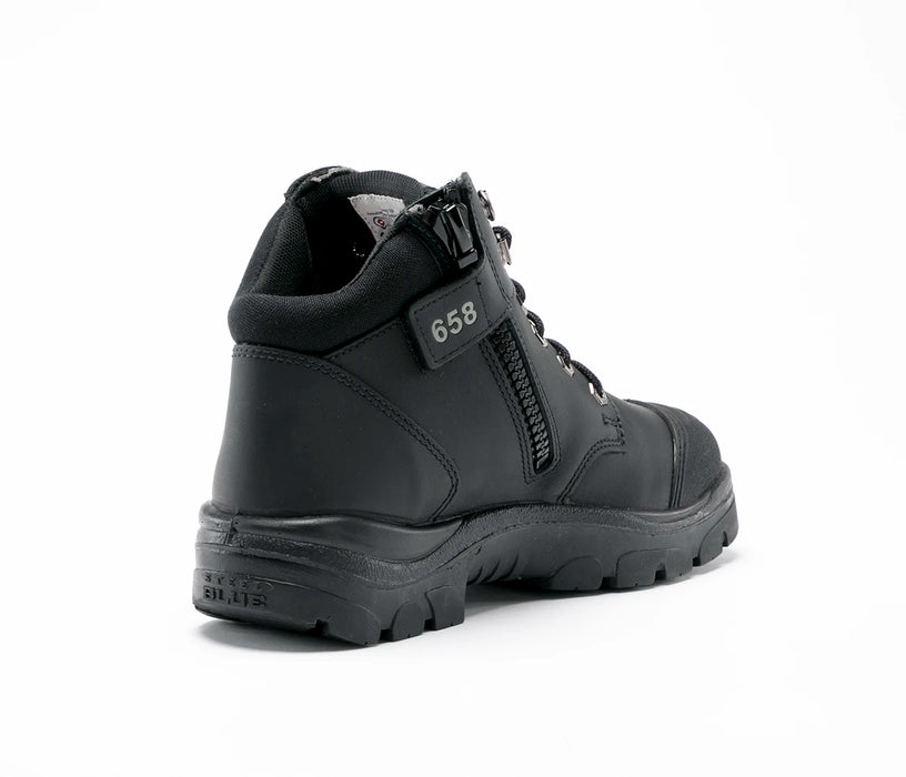 Steel Blue Parkes Zip Scuff S3 Black Safety Boot
