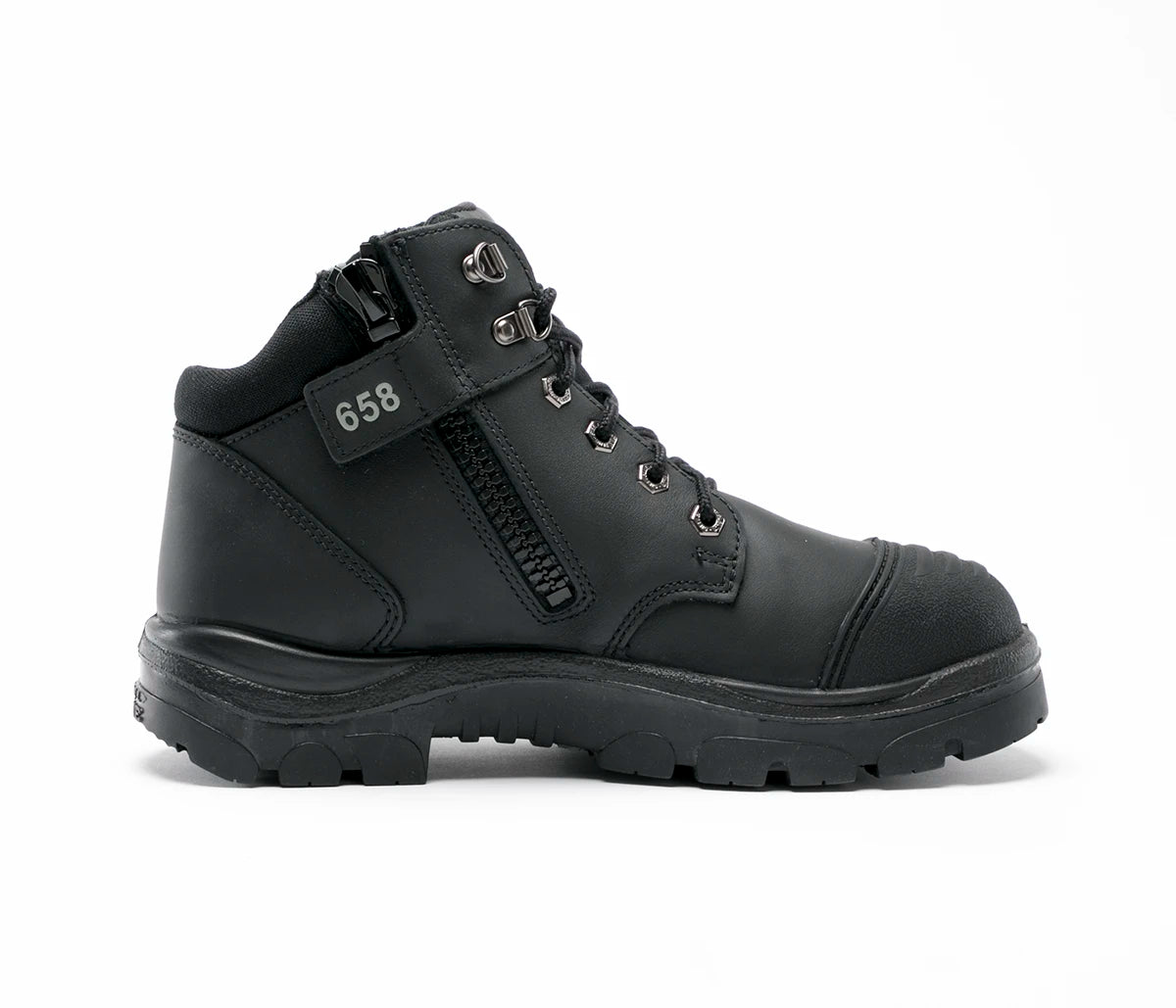Parkes Zip Scuff S3 Black