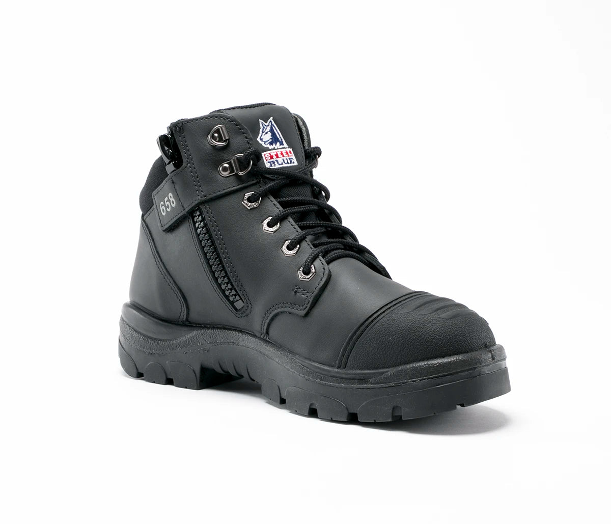 Parkes Zip Scuff S3 Black