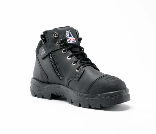 Parkes Zip Scuff S3 Black