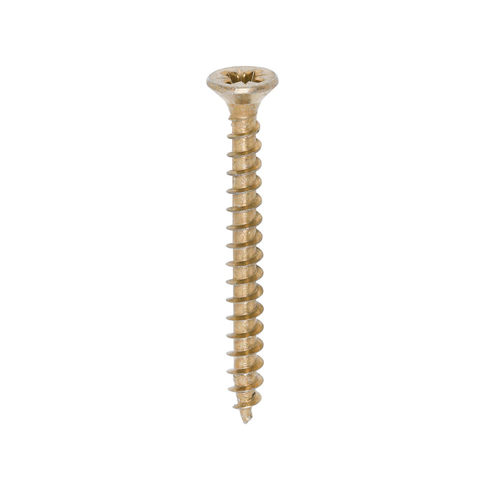 Solo Chipboard & Woodscrews - PZ - Double Countersunk - Yellow or Silver (Bulk Discounts Available)