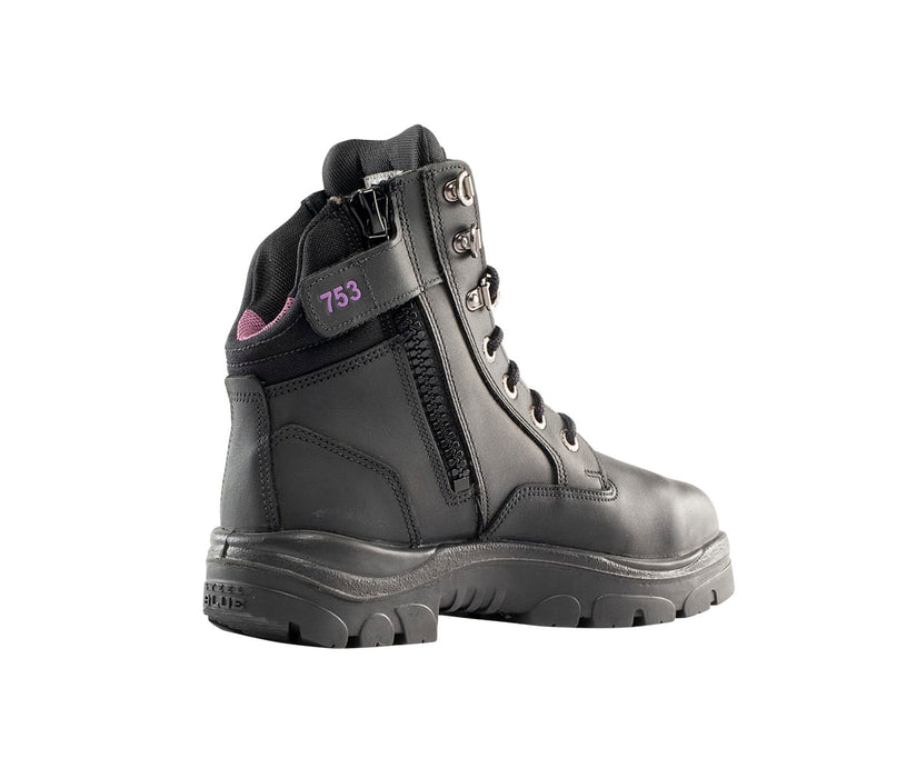 Steel Blue Southern Cross Zip Ladies Met S3 Safety Boot