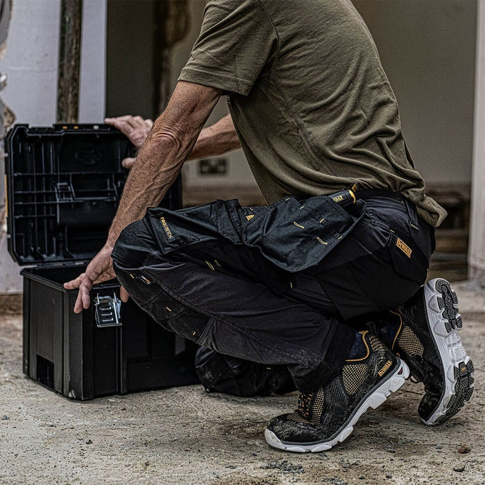 DeWalt Regular Fit Stretch Trouser MEMPHIS GREY BLACK