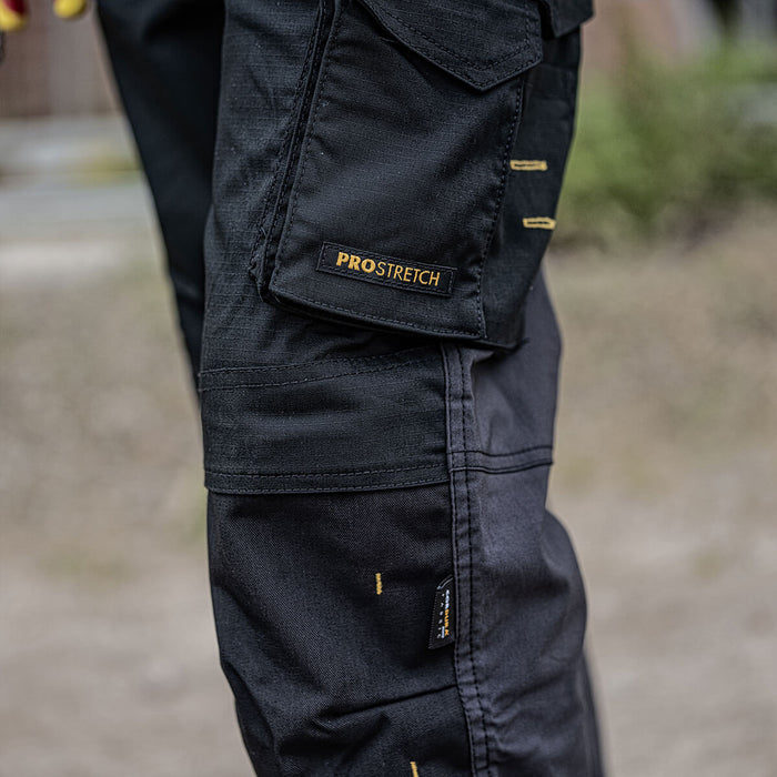 DeWalt Regular Fit Stretch Trouser MEMPHIS GREY BLACK