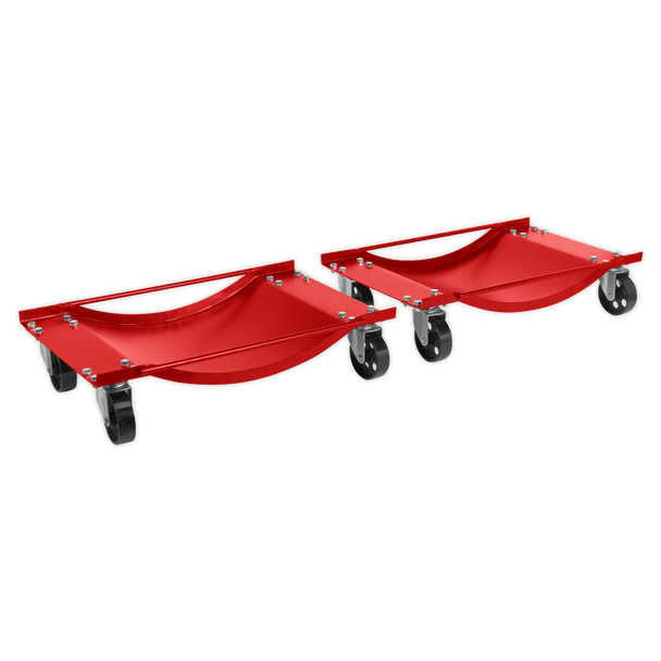 Sealey Wheel Dolly Set 454kg Capacity