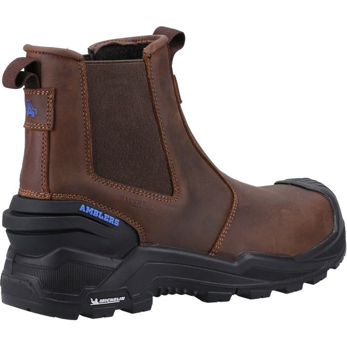 Amblers Conway S3 WR HRO Safety Dealer Boots Brown