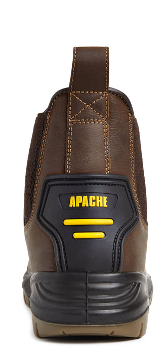 Apache Brown Safety Dealer Boot