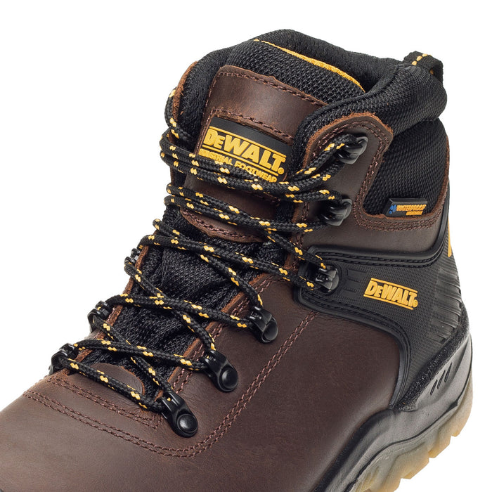 Dewalt Newark Brown Waterproof Trainer Boot